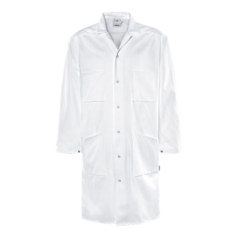Fristads Baumwoll-Mantel 103 P92 Weiß (Herren)