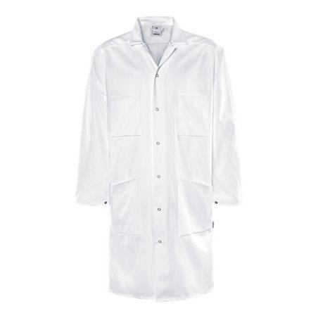 Fristads Baumwoll-Mantel 103 P92 Weiß (Herren)