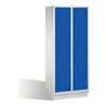 C+P Fächerschrank Classic auf Sockel 8 Fächer Front Enzianblau Korpus Lichtgrau