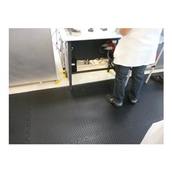 Kraiburg ergonomische Arbeitsplatzmatte Ergolastec Basic Diamond für nasse Bereiche