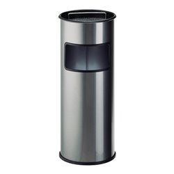 Wesco Standascher mit Abfallsammler, aus verzinktem Stahlblech