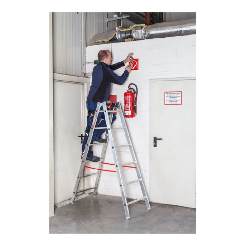 Euroline Alu-Sprossenstehleiter Nr. 205