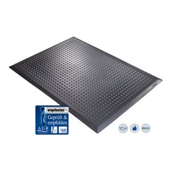 Kraiburg ergonomische Arbeitsplatzmatte Ergolastec Oil Wet gegen Öle beständig