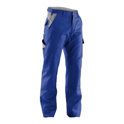 Kübler IDENTiQ cotton Hose 2044 kornblumenblau/mittelgrau