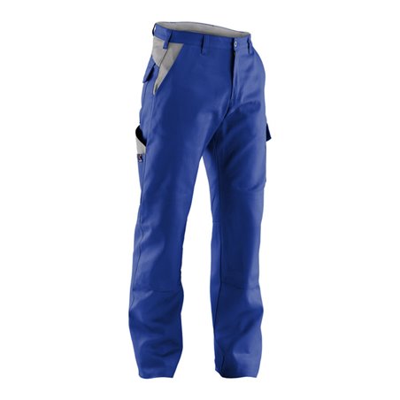 Kübler IDENTiQ cotton Hose 2044 kornblumenblau/mittelgrau