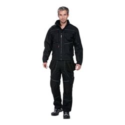 Kwintet Pilotenjacke Edge schwarz