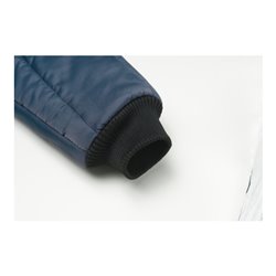 Planam Kühlhaus-Parka marine, Innenfutter rot