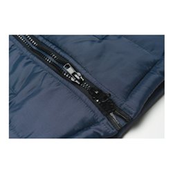 Planam Kühlhaus-Parka marine, Innenfutter rot