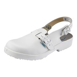 Abeba Sicherheitssandale 1000 Classic Clog, EN20345 SB weiß