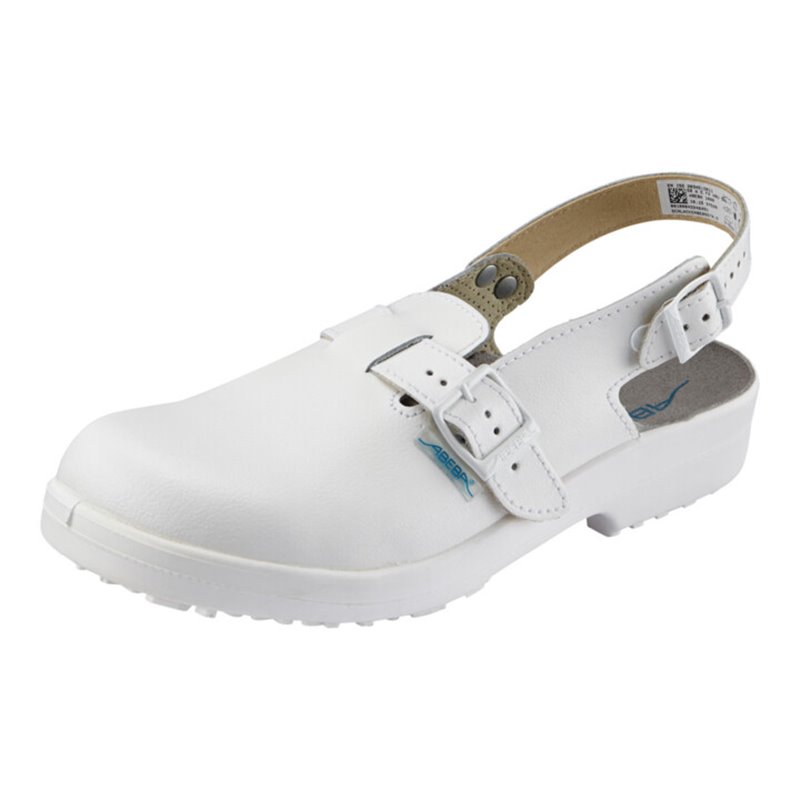 Abeba Sicherheitssandale 1000 Classic Clog, EN20345 SB weiß
