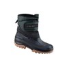 Spirale PVC-Winterstiefel, schwarz m. Klettverschluss und Webpelzfutter