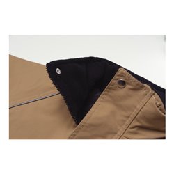 Planam Winterparka Canvas 320 khaki/schwarz