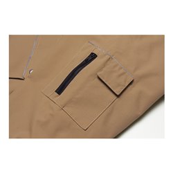 Planam Winterparka Canvas 320 khaki/schwarz