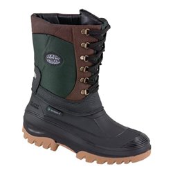 Spirale PVC-Winterstiefel Pferdewirt, schwarz m. Warmfutter