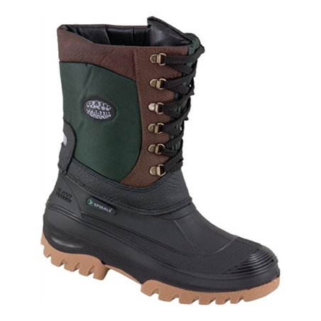 Spirale PVC-Winterstiefel Pferdewirt, schwarz m. Warmfutter