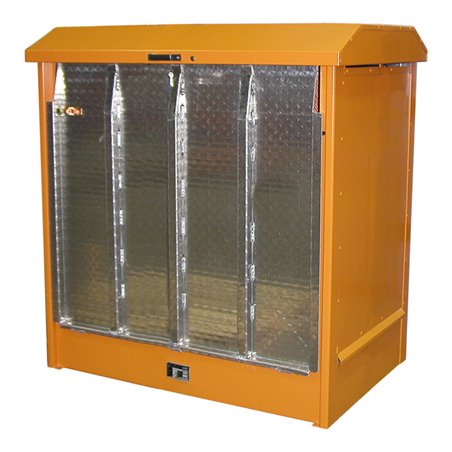 Bauer Südlohn Gefahrstoff-DepotGD-N/R2, verzinkt und zusätzlich lackiert