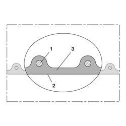 Norres Hochtemperaturschlauch schwer (+125°C) Ø40 L:15m AIRDUC® PUR 355 HT schwarz