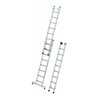 MUNK Stufen-Mehrzweckleiter 3-teilig mit nivello®-Traverse
