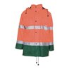 Planam Warnschutzparka orange/grün