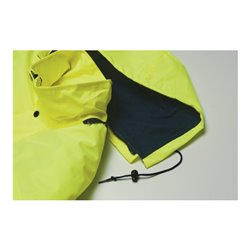 Planam Warnschutzparka orange/grün