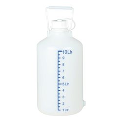 Hünersdorff Ballon/Vorratsbehälter mit Skala