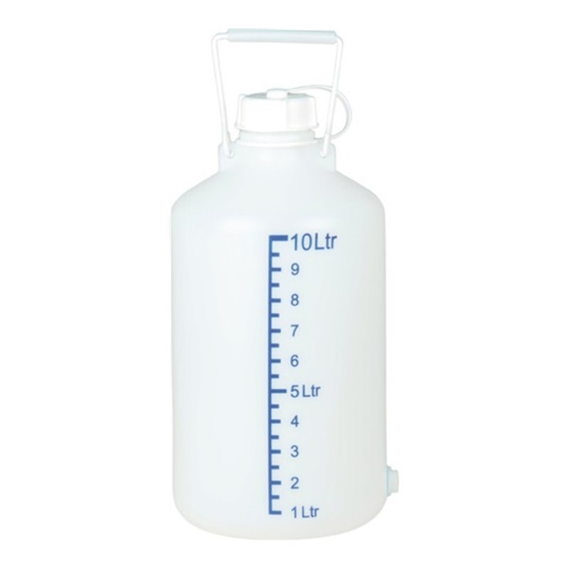 Hünersdorff Ballon/Vorratsbehälter mit Skala