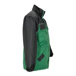 Planam Winterparka Dust farngrün/schwarz