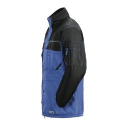 Planam Winterparka Dust royalblau/schwarz