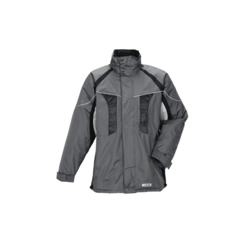 Planam Winterparka Space grau/schwarz/hellgrau