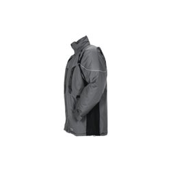 Planam Winterparka Space grau/schwarz/hellgrau