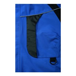 Planam Winterparka Space blau/schwarz/grau