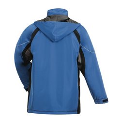 Planam Winterparka Space blau/schwarz/grau