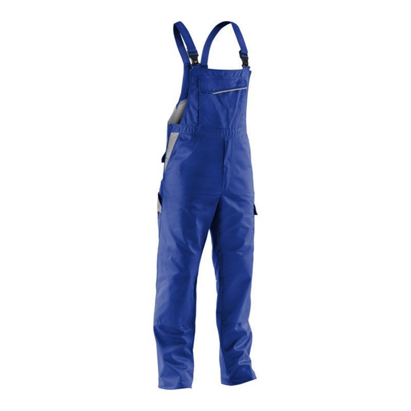 Kübler IDENTiQ mix Latzhose 3139 kornblumenblau/mittelgrau