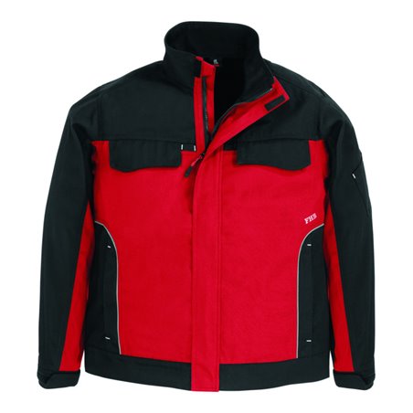 FHB Arbeitsjacke Ernst 130730 rot/schwarz