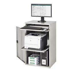 Rau Edelstahl-Computer-Schrank M60 520 mm