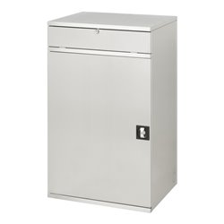 Rau Edelstahl-Computer-Schrank M60 520 mm