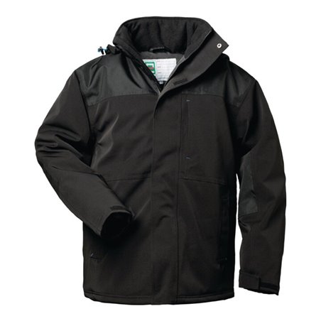 Elysee Softshell-Parka Mars schwarz/blau