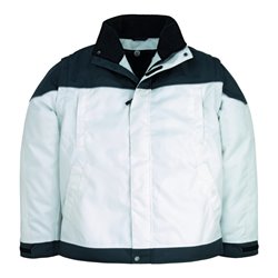 FHB Arbeitsjacke Tom 19029 weiß/anthrazit