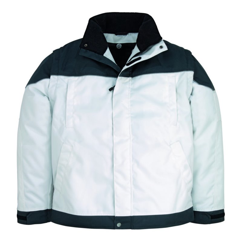 FHB Arbeitsjacke Tom 19029 weiß/anthrazit
