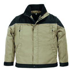 FHB Arbeitsjacke Tom 19029 beige/schwarz