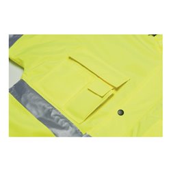 Planam Warnschutzparka EN471/343 gelb/marine
