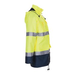 Planam Warnschutzparka EN471/343 gelb/marine