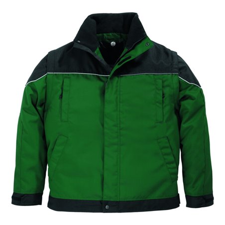 FHB Arbeitsjacke Tom 19029 grün/schwarz