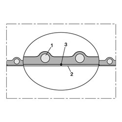 Norres Kunststoffschlauch antist., schwer Ø 40mm L: 15m NORPLAST® PUR-C 386 AS