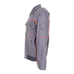 Planam V2 Bundjacke Visline zink/orange/schiefer