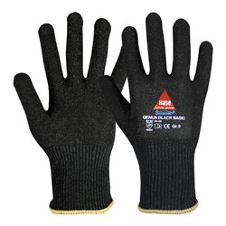 Hase Sicherheitshandschuh Genua Black Basic OekoTex schnittfest