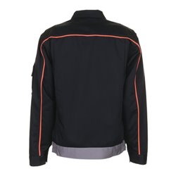Planam V2 Bundjacke Visline schwarz/orange/zink
