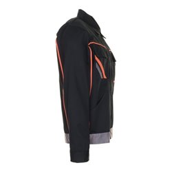 Planam V2 Bundjacke Visline schwarz/orange/zink