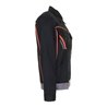 Planam V2 Bundjacke Visline schwarz/orange/zink