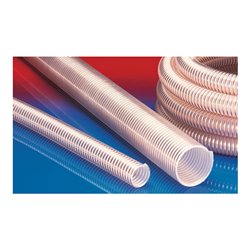 Norres Lebensmittelschlauch abriebfest Ø 89mm L: 10m AIRDUC® PUR 356 FOOD REINF.